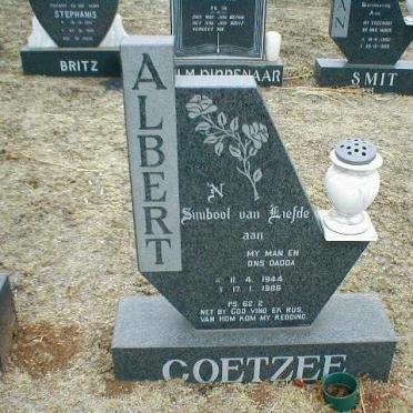 COETZEE Albert 1944-1986