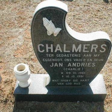 CHALMERS Jan Andries 1961-1991