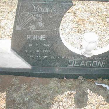 DEACON Ronnie 1942-1987