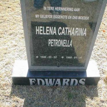 EDWARDS Helena Catharina Petronella 1946-1990