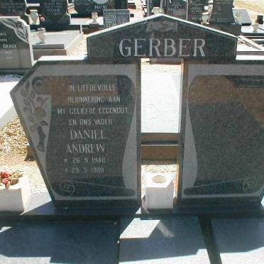 GERBER Daniel Andrew 1948-1988