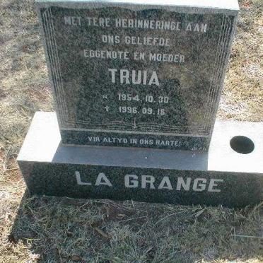 GRANGE Truia, la 1954-1996