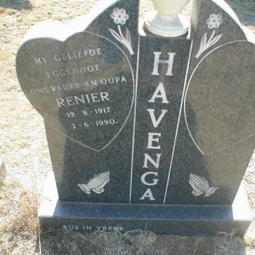 HAVENGA Renier 1917-1990