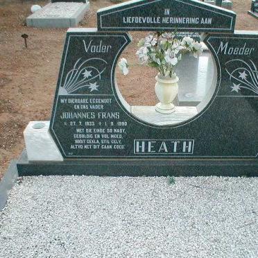 HEATH Johannes Frans 1933-1990