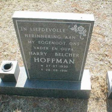 HOFFMAN Harry Belcher 1930 - 1991