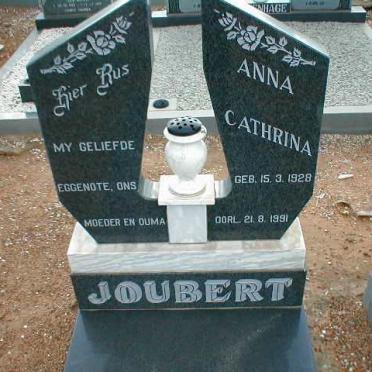 JOUBERT Anna Cathrina 1928-1991