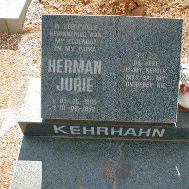 KEHRHAHN Herman Jurie 1960-1992