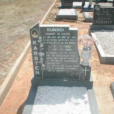 KARSTEN Ounooi 1969-1986