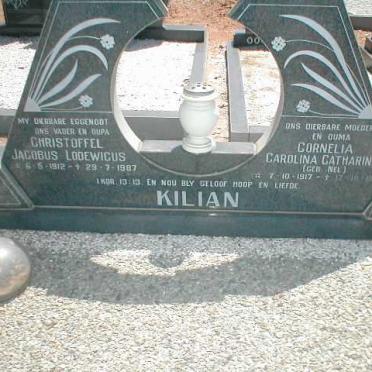 KILIAN Christoffel Jacobus Lodewicus 1912-1987 &amp; Cornelia Carolina Catharina NEL 1917-1955