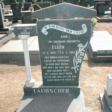 LAUBSCHER Ellen 1935-1983