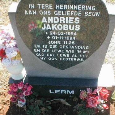 LERM Andries Jacobus 1994 - 1994