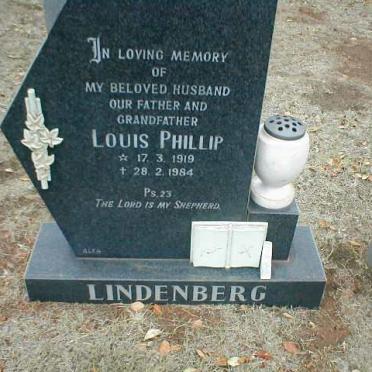 LINDENBERG Louis Phillip 1919-1984