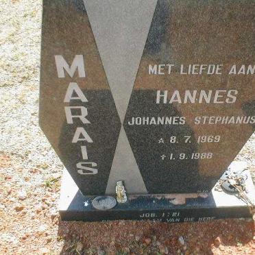 MARAIS Johannes Stephanus 1969-1988