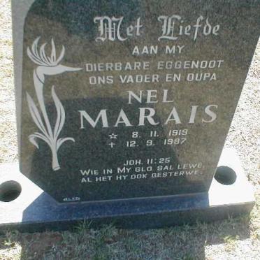 MARAIS Nel 1919-1987