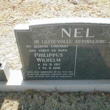 NEL Philippus Wilhelm 1917-1990