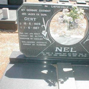 NEL Gert 1928-1987
