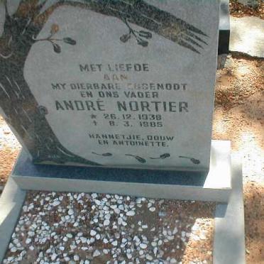 NORTIER Andre 1938-1985