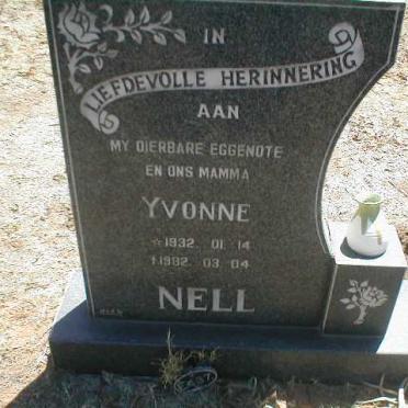 NELL Yvonne 1932-1982