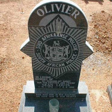 OLIVIER Sean Louis 1970-1992