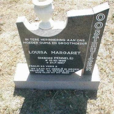 OOSTHUIZEN Louisa Margaretha nee PENNELS 1899-1987