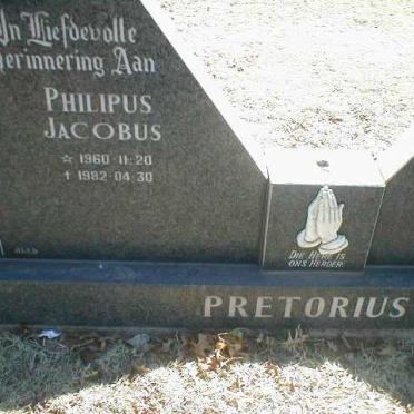 PRETORIUS Philipus Jacobus 1960-1982