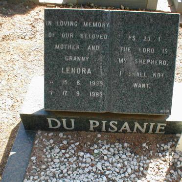 PISANIE Lenora, du 1935-1983