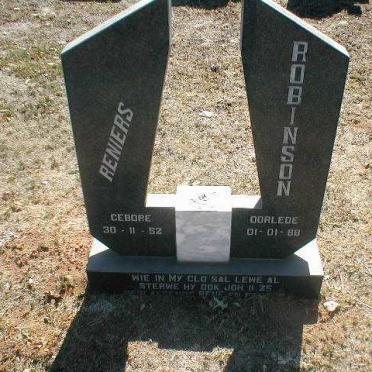 ROBINSON Reniers 1952-1988