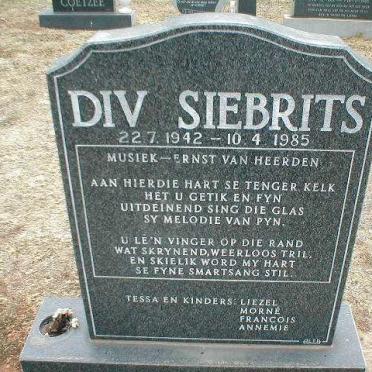 SIEBERTS Div 1942-1985