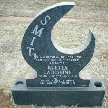 SMIT Aletta Catharine 1917-1985