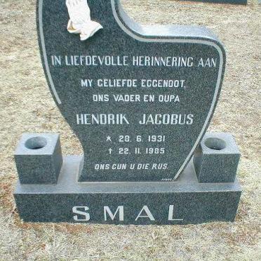 SMAL Hendrik Jacobus 1931-1985