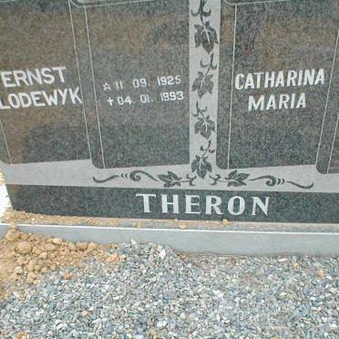 THERON  Ernest Lodewyk 1925-1993 &amp; Cathrina Maria 19??-19??