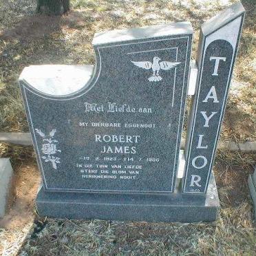 TAYLOR Robert James 1923-1986