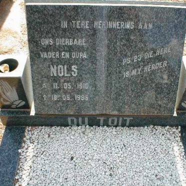 TOIT Nols, du 1910-1995