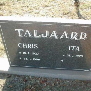 TALJAARD Chris 1927-1989 &amp; Ita 1928-