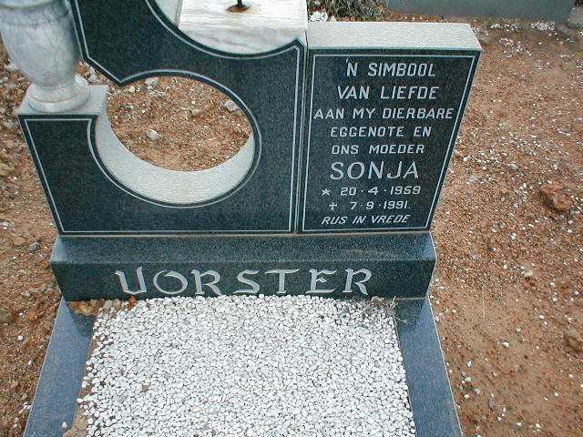 VORSTER Sonja 1959-1991