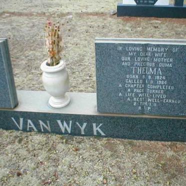 WYK Thelma, van 1924-1984