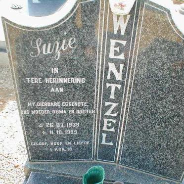 WENTZEL Suzie 1939-1995