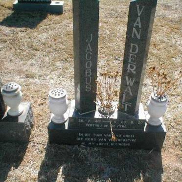 WALT Jacobus, van der 1949-1990