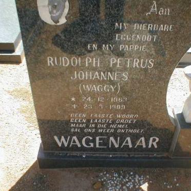 WAGENAAR Rudolf Petrus Johannes 1963-1989