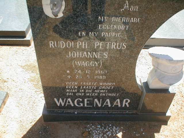 WAGENAAR Rudolf Petrus Johannes 1963-1989