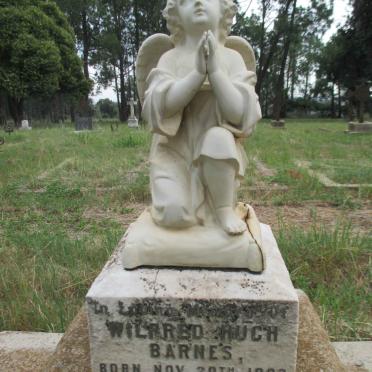 BARNES Wilfred Hugh 1902-1903