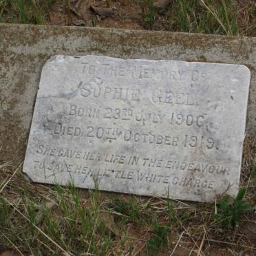 GEEL Sophie 1906-1919 