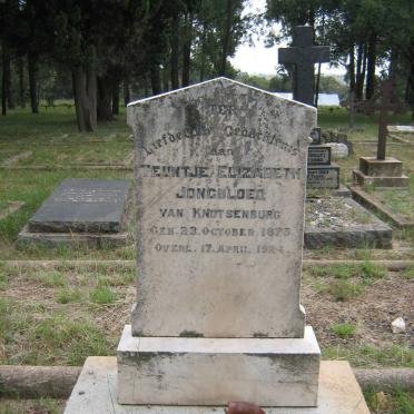 JONGBLOED Teuntje Elizabeth 1875-1924