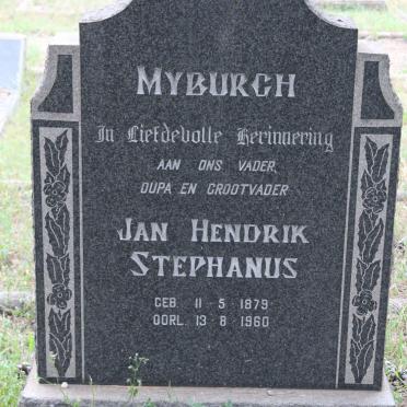 MYBURGH Jan Hendrik Stephanus 1879-1960