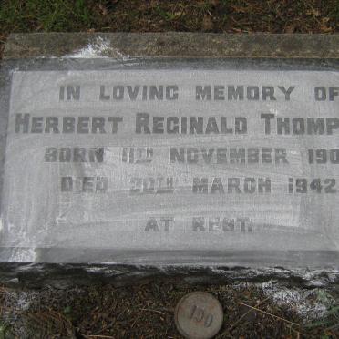 THOMPSON Herbert Reginald 1908-1942
