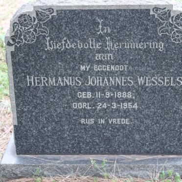 WESSELS Hermanus Johannes 1888-1954 :: WESSELS Sarah