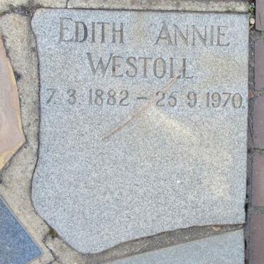 WESTOLL Edith Annie 1882-1970