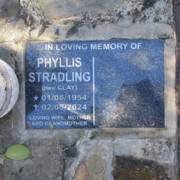 STRADLING Phyllis nee CLAY 1954-2024