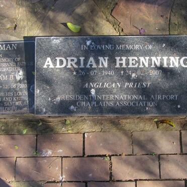 HAYMAN Abraham B. 192?-2000 :: HENNING Adrian 1940-2007 :: FORRETT David Hutchison 1912-1976 & Joan Marion 1924-2000