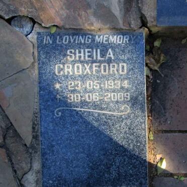 CROXFORD Sheila 1934-2009